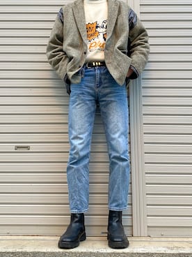 くれたさん（メンズ・181cm）の冬コーディネート