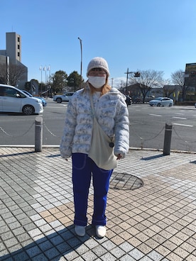「アイテム（パンプス）」を使った、HINATACOTOCOさん（レディース・155cm）の冬コーディネート