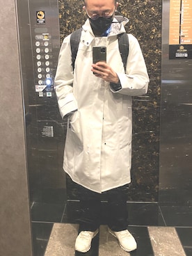 「DESCENTE PAUSE（デサントポーズ）のアイテム」を使った、ダイスケさん（メンズ・167cm）の冬コーディネート