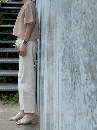 ＜6(ROKU)＞SHORT WIDE KNIT PULLOVER/ニット 6（ロク）の「＜6(ROKU)＞SHORT WIDE KNIT PULLOVER/ニット