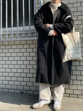 「GERMAN TRAINER（ジャーマントレーナー）のアイテム」を使った、cota_raさん（レディース・169cm）の冬コーディネート