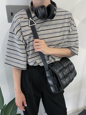 Bottega Veneta Padded Cassette Crossbody Bagを使った人気