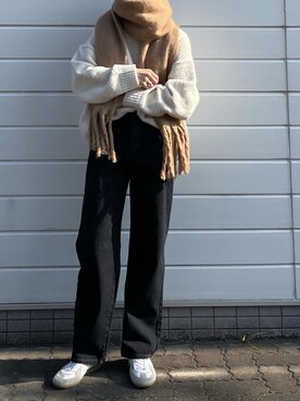 「GERMAN TRAINER（ジャーマントレーナー）のアイテム」を使った、cota_raさん（レディース・169cm）の冬コーディネート