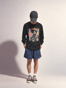 「Jordan（ジョーダン）のアイテム」を使った、th0さん（メンズ・177cm）の秋コーディネート