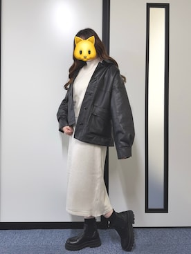 「アイテム（ブーツ）」を使った、のののさん（レディース・162cm・20代）の秋コーディネート