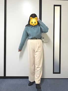 「ORiental TRaffic（オリエンタルトラフィック）のアイテム」を使った、のののさん（レディース・162cm）の冬コーディネート