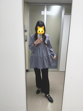 「Honeys（ハニーズ）のアイテム」を使った、のののさん（レディース・162cm）の秋コーディネート