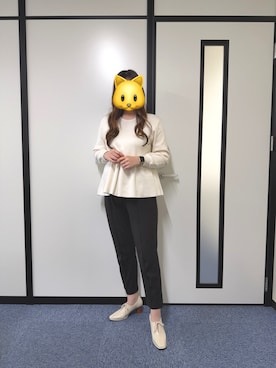 「ORiental TRaffic（オリエンタルトラフィック）のアイテム（パンプス）」を使った、のののさん（レディース・162cm）の秋コーディネート