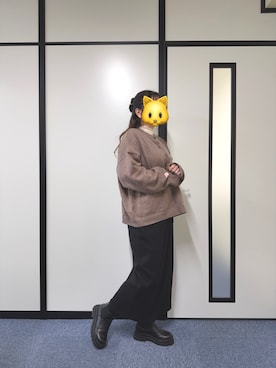 「Java（ジャバ）のアイテム（トップス）」を使った、のののさん（レディース・162cm）の秋コーディネート