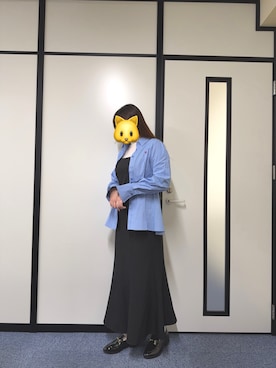 「アイテム（ブレスレット）」を使った、のののさん（レディース・162cm）の秋コーディネート