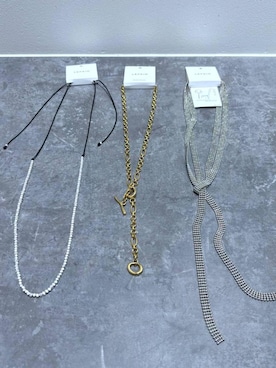 「アイテム（チョーカー）」を使った、おかえりさん（レディース・153cm・40代）の冬コーディネート