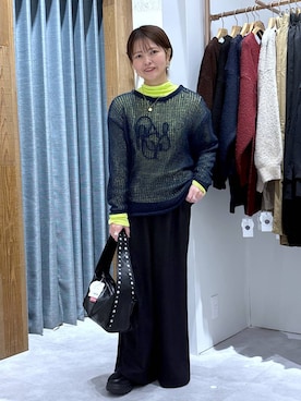 「アイテム（ヘアアクセサリー）」を使った、おかえりさん（レディース・153cm・40代）の冬コーディネート