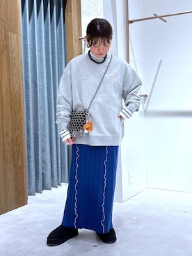 「アイテム（マタニティウェア/グッズ）」を使った、おかえりさん（レディース・153cm）の秋コーディネート