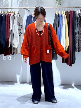 「アイテム（キャミソール）」を使った、おかえりさん（レディース・153cm・40代）の秋コーディネート