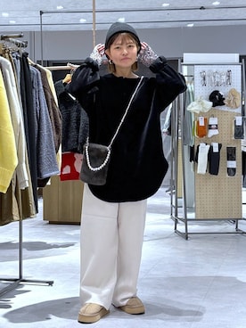 「アイテム（その他シューズ）」を使った、おかえりさん（レディース・153cm・40代）の秋コーディネート