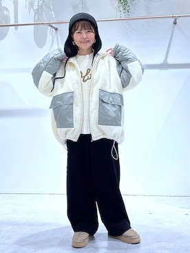 「アイテム（その他シューズ）」を使った、おかえりさん（レディース・153cm・40代）の秋コーディネート