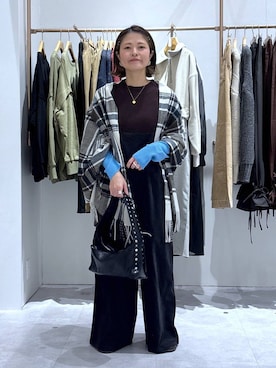 「アイテム（その他シューズ）」を使った、おかえりさん（レディース・153cm・40代）の冬コーディネート