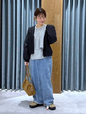 「アイテム（その他シューズ）」を使った、おかえりさん（レディース・153cm・40代）の冬コーディネート