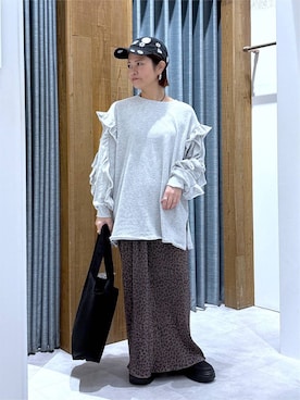 「アイテム（ママ＆ベビー）」を使った、おかえりさん（レディース・153cm）の秋コーディネート