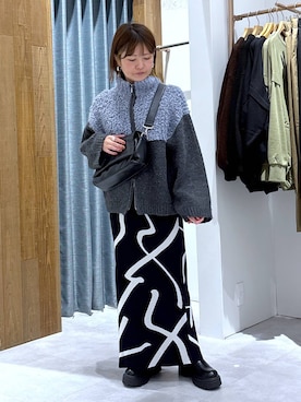 「アイテム（ブーツ）」を使った、おかえりさん（レディース・153cm・40代）の秋コーディネート