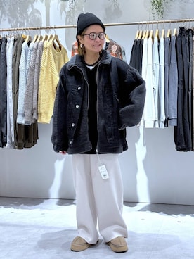 「アイテム（その他シューズ）」を使った、おかえりさん（レディース・153cm・40代）の冬コーディネート