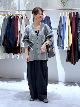 「アイテム（キャミソール）」を使った、おかえりさん（レディース・153cm・40代）の秋コーディネート