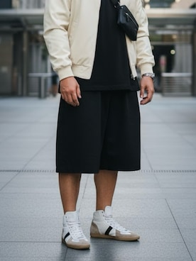 「Yohji Yamamoto（ヨウジヤマモト）のアイテム」を使った、Reflex Storeさん（メンズ・168cm）の秋コーディネート