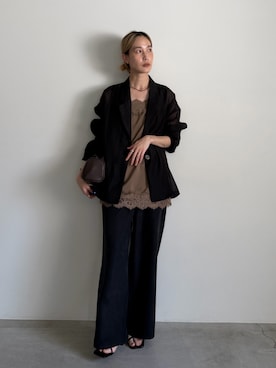 asamiさん（レディース・163cm）の春コーディネート