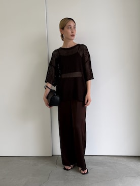「select MOCA（セレクトモカ）のアイテム（ハンドバッグ）」を使った、asamiさん（レディース・163cm）の春コーディネート