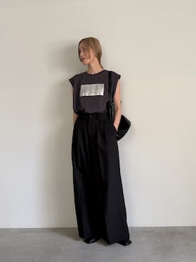 「select MOCA（セレクトモカ）のアイテム」を使った、asamiさん（レディース・163cm）の夏コーディネート