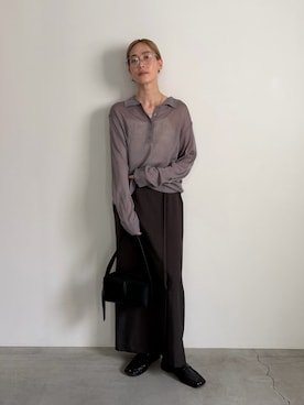 「select MOCA（セレクトモカ）のアイテム（バッグ）」を使った、asamiさん（レディース・163cm）の春コーディネート