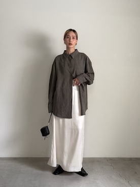 「select MOCA（セレクトモカ）のアイテム（シャツ/ブラウス）」を使った、asamiさん（レディース・163cm）の秋コーディネート