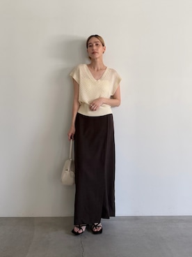 asamiさん（レディース・163cm）の春コーディネート