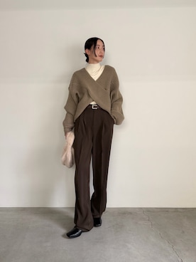 asamiさん(レディース・163cm)の冬コーディネート