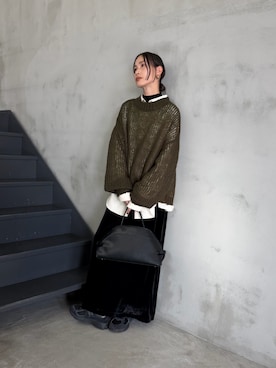 asamiさん（レディース・163cm）の冬コーディネート