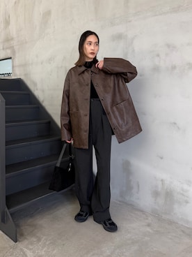 asamiさん(レディース・163cm)の冬コーディネート