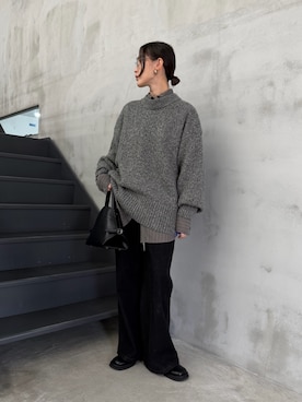 「select MOCA Et（セレクトモカエト）のアイテム」を使った、asamiさん（レディース・163cm）の冬コーディネート