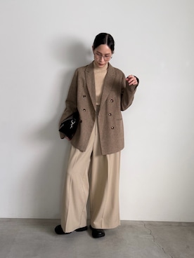 asamiさん（レディース・163cm）の冬コーディネート