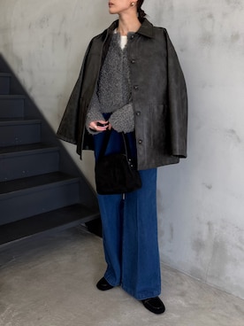 asamiさん（レディース・163cm）の冬コーディネート