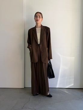 「select MOCA（セレクトモカ）のアイテム」を使った、asamiさん（レディース・163cm）の冬コーディネート