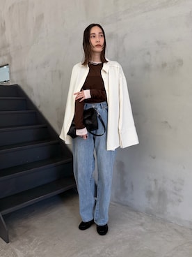 asamiさん（レディース・163cm）の冬コーディネート