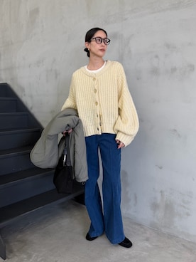 「select MOCA by son（セレクトモカバイソン）のアイテム」を使った、asamiさん（レディース・163cm）の冬コーディネート