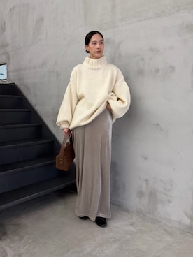 asamiさん（レディース・163cm）の冬コーディネート