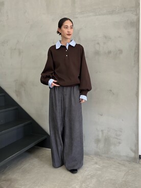 「select MOCA（セレクトモカ）のアイテム（ブーツ）」を使った、asamiさん（レディース・163cm）の秋コーディネート