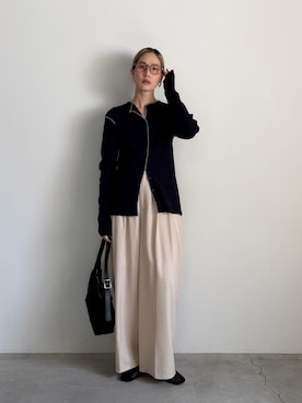 「select MOCA（セレクトモカ）のアイテム」を使った、asamiさん（レディース・163cm）の夏コーディネート