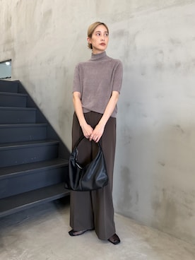 「select MOCA Et（セレクトモカエト）のアイテム」を使った、asamiさん（レディース・163cm）の夏コーディネート