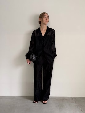 「select MOCA（セレクトモカ）のアイテム（パンツ）」を使った、asamiさん（レディース・163cm）の春コーディネート