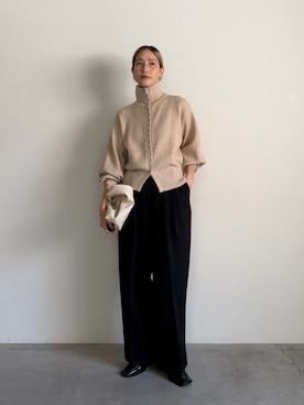 「select MOCA by son（セレクトモカバイソン）のアイテム」を使った、asamiさん（レディース・163cm）の秋コーディネート