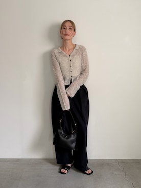 「select MOCA（セレクトモカ）のアイテム（バッグ）」を使った、asamiさん（レディース・163cm）の春コーディネート