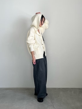 「アイテム（キャミソール）」を使った、asamiii425さん（レディース・163cm）の秋コーディネート